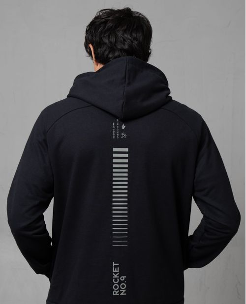Buzo estampado con capucha para hombre