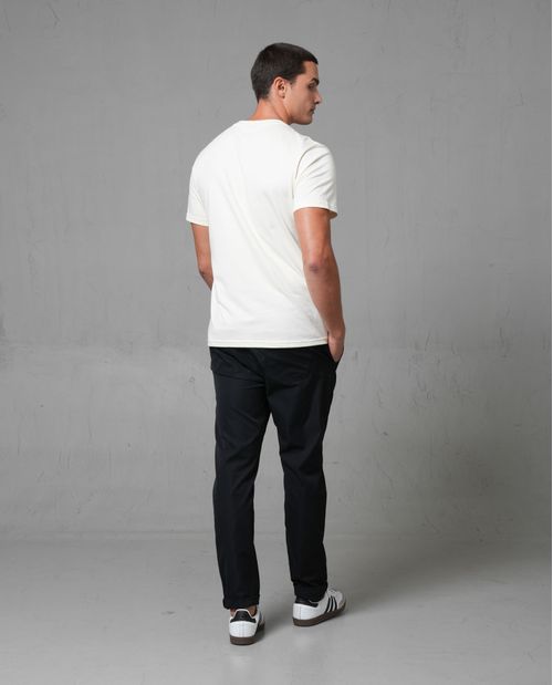 Camiseta manga corta estampada para hombre