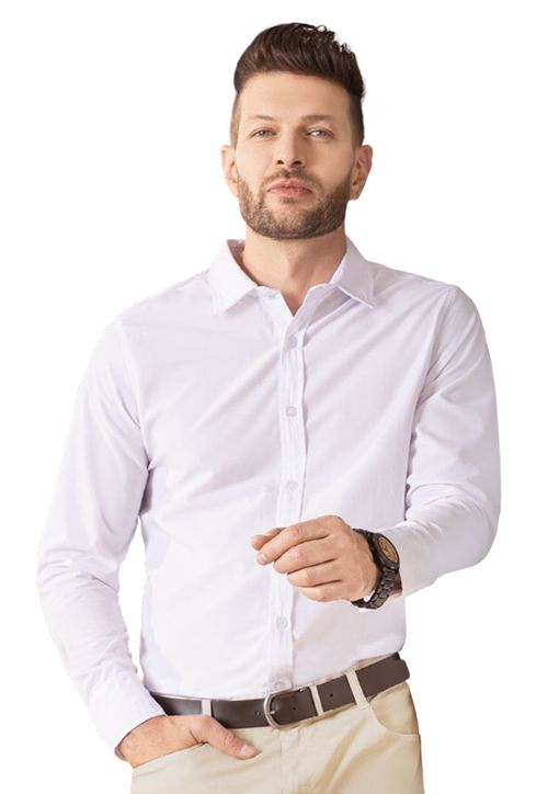 Camisa Hombre Blanco Mp 549
