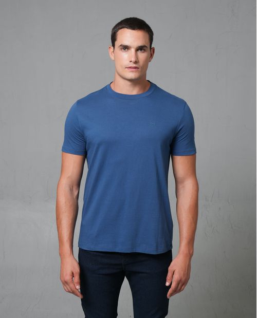 Camiseta manga corta con puma estampado para hombre