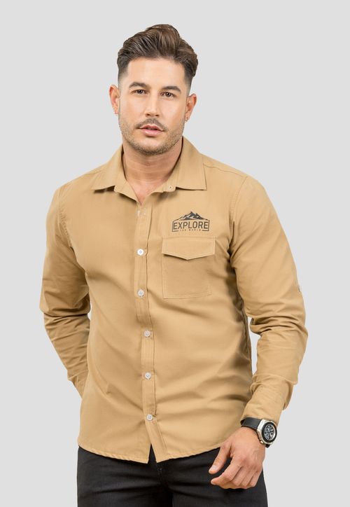 Camisa Hombre Piel Mp 107248