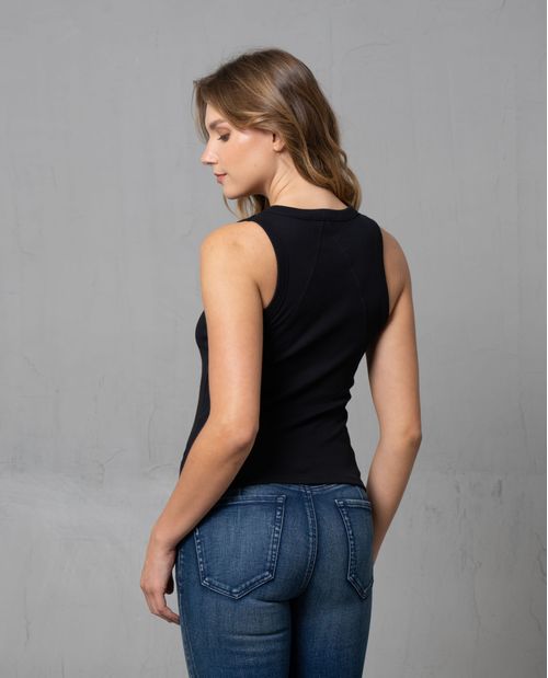Camiseta tipo esqueleto para mujer