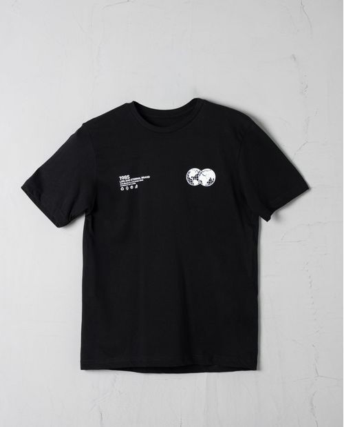 Camiseta manga corta con mini prints para hombre