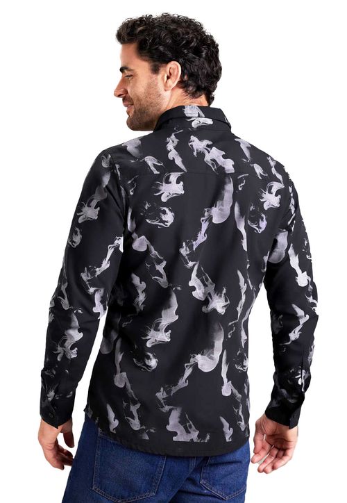 Camisa Hombre Multicolor Mp 3140