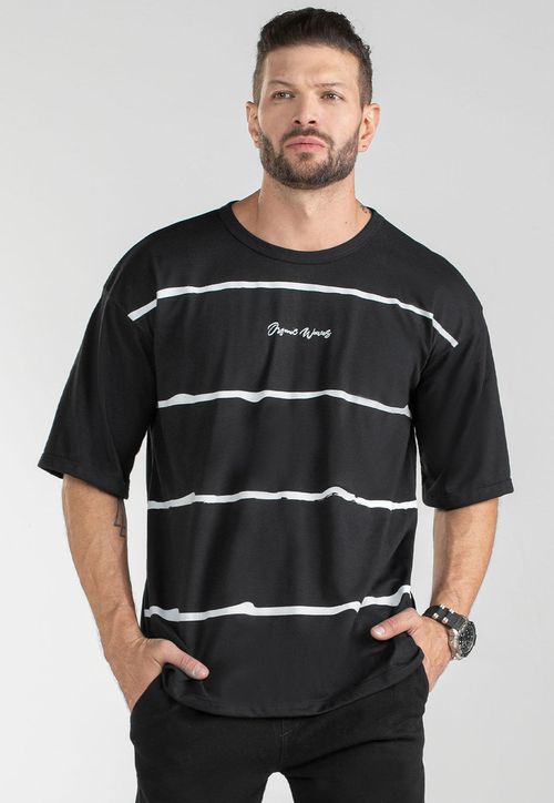 Camiseta Hombre Negro Mp 101221