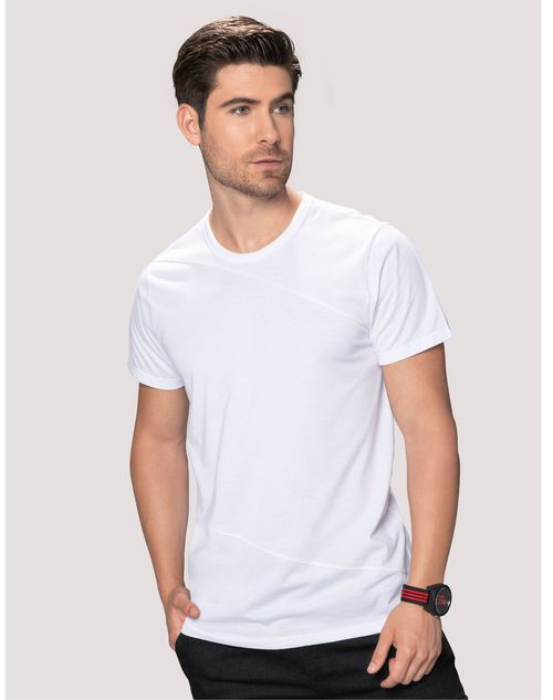 Camiseta Hombre Blanco Mp 88199