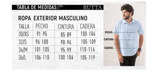 Camibuzo Hombre Verde Rutta 91885