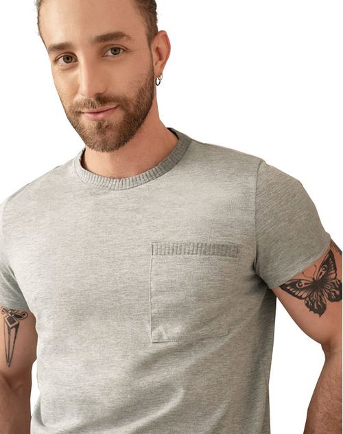 Camiseta Hombre Gris Rutta 89469