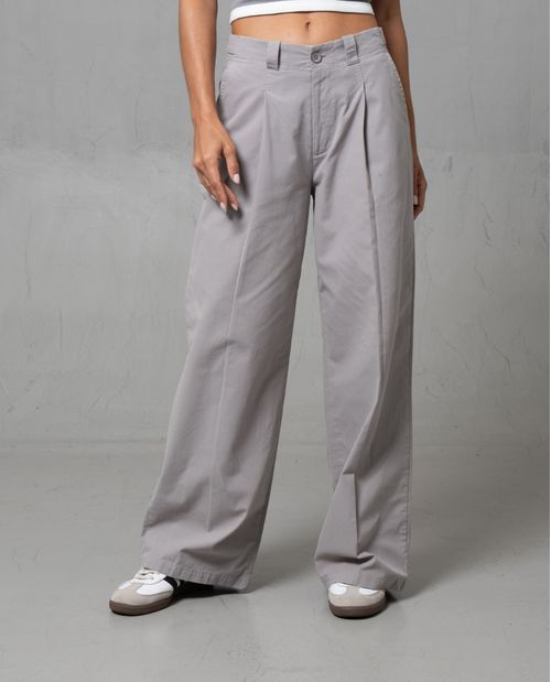Pantalón gris para mujer
