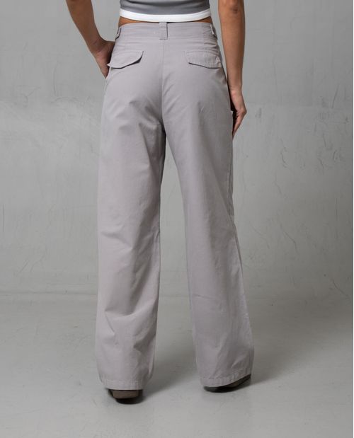 Pantalón gris para mujer