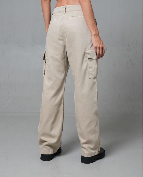 Pantalón Cargo amplio para mujer