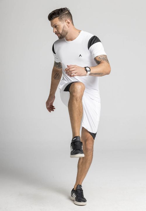 Bermuda Masculino Blanco Mp 1346
