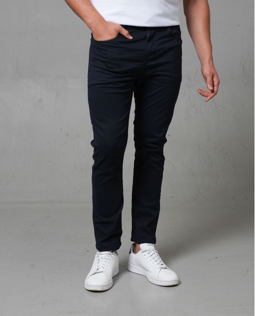 Pantalón Slim en dril semiliviano para hombre