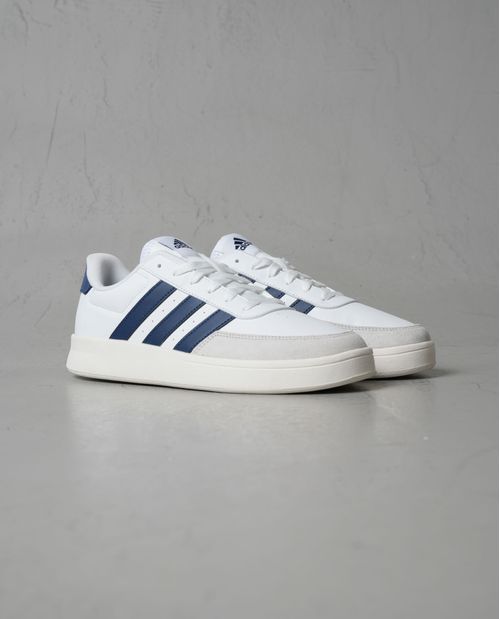 Tenis Adidas con franjas azules para hombre