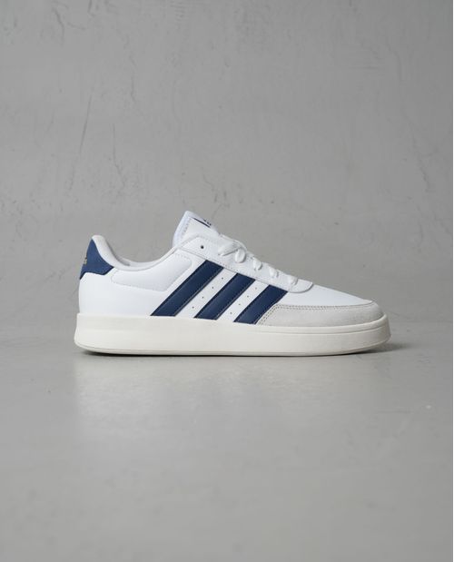 Tenis Adidas con franjas azules para hombre