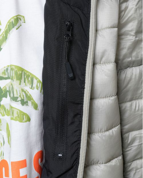 Chaqueta acolchada con capucha para mujer