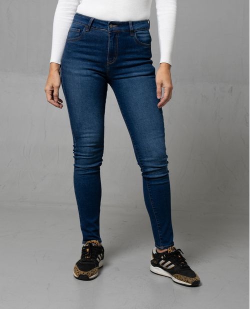 Jean magic up ajustado para mujer