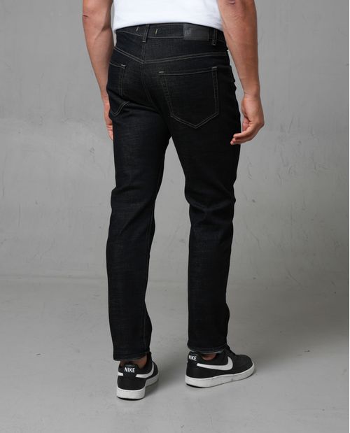 Jean Straight tono oscuro para hombre