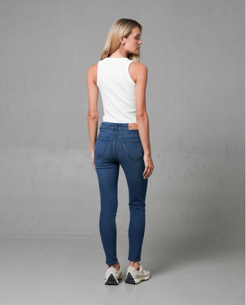 Jean Skinny con iluminaciones para mujer