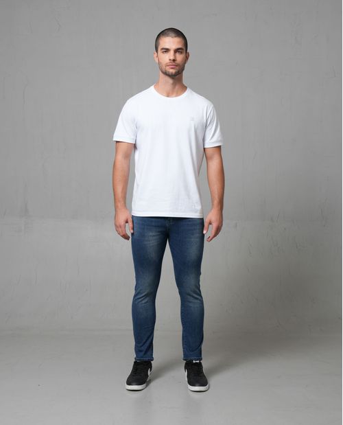 Jean Slim con desgaste para hombre