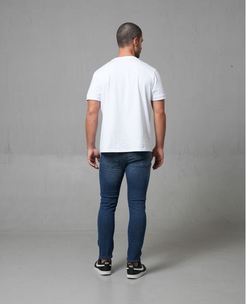Jean Slim con desgaste para hombre