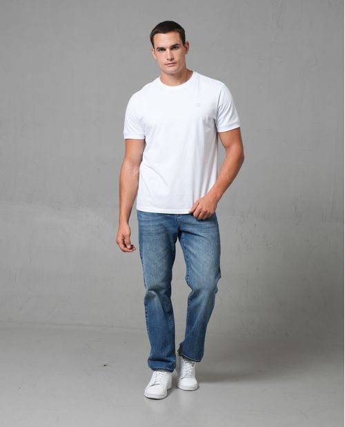 Jean Classic con iluminaciones en muslo para hombre