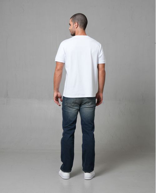 Jean Classic con iluminaciones y efecto envejecido para hombre