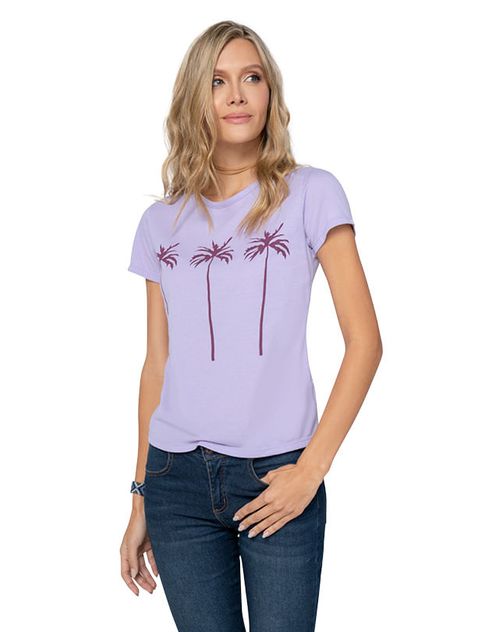 Camiseta Mujer Lila Rutta 91458