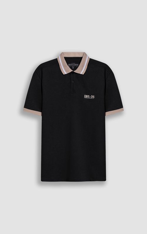 Polo Slim con bordado para hombre