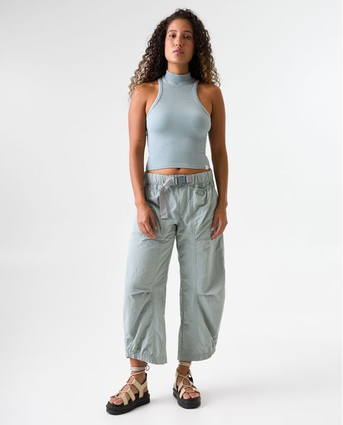 Camiseta seamless manga sisa para mujer