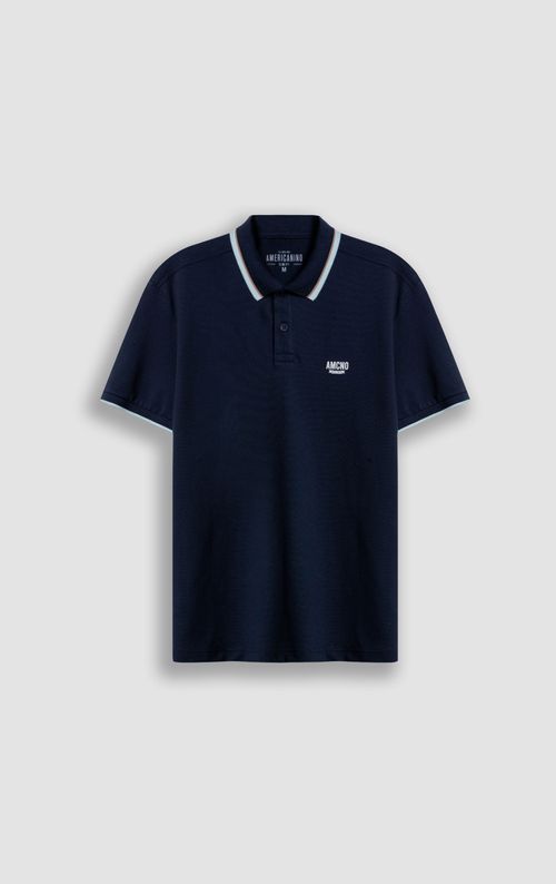Polo Slim con bordado para hombre