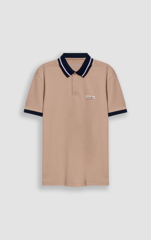 Polo Slim con bordado para hombre
