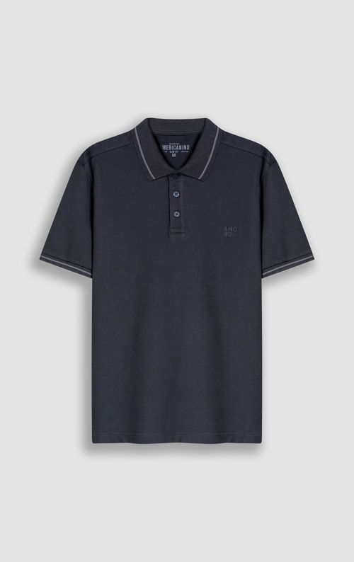 Polo Slim con bordado para hombre