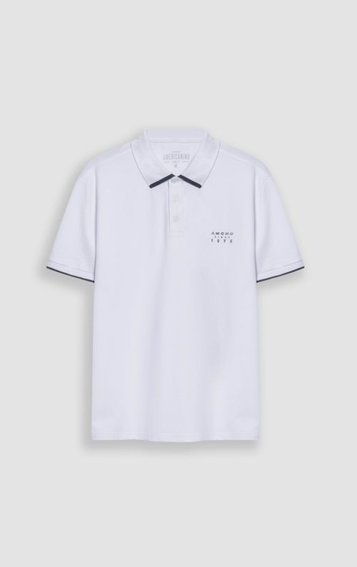 Polo Slim cuello neru para hombre