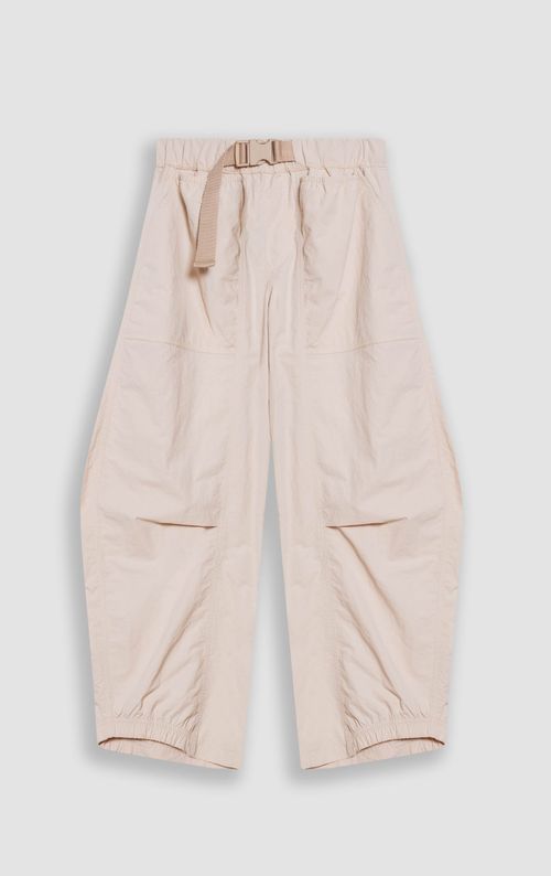 Pantalón parachute de tiro alto para mujer