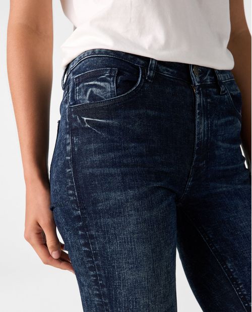 Jean Jegging en algodón reciclado para mujer