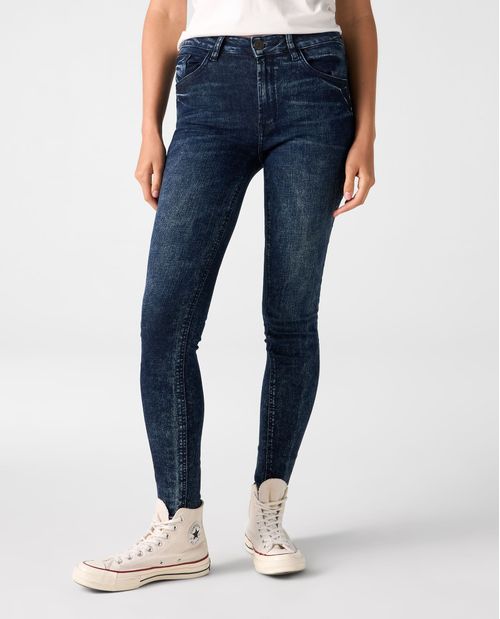Jean Jegging en algodón reciclado para mujer