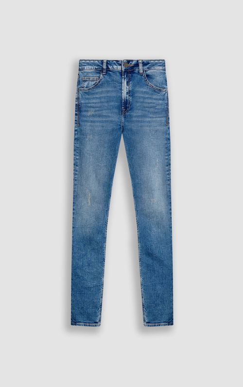 Jean Jegging tono medio para mujer