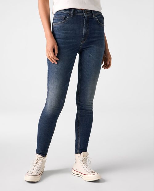 Jean Jegging tono medio para mujer
