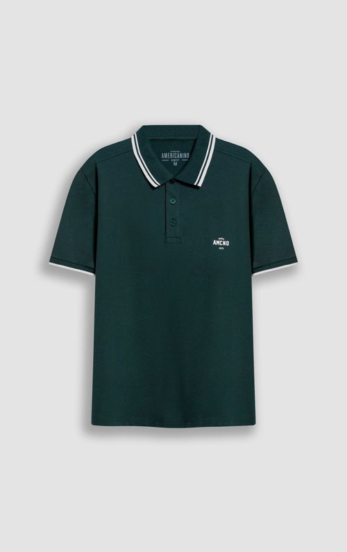 Polo Slim con bordado para hombre