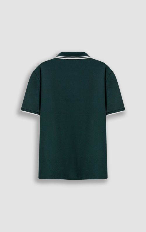 Polo Slim con bordado para hombre