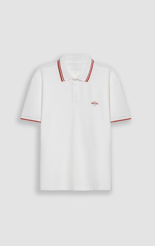 Polo Slim con bordado para hombre