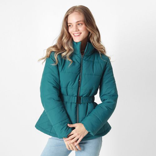 Chaqueta Cuello Alto Manga Larga