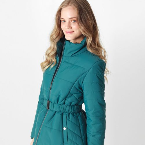 Chaqueta Cuello Alto Manga Larga