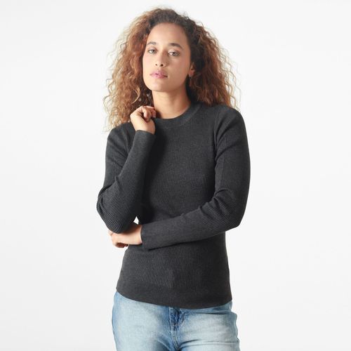 Sweater Cuello Redondodo Manga Larga