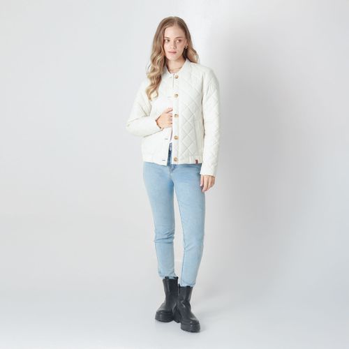 Chaqueta Cuello Alto Manga Larga