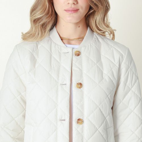 Chaqueta Cuello Alto Manga Larga