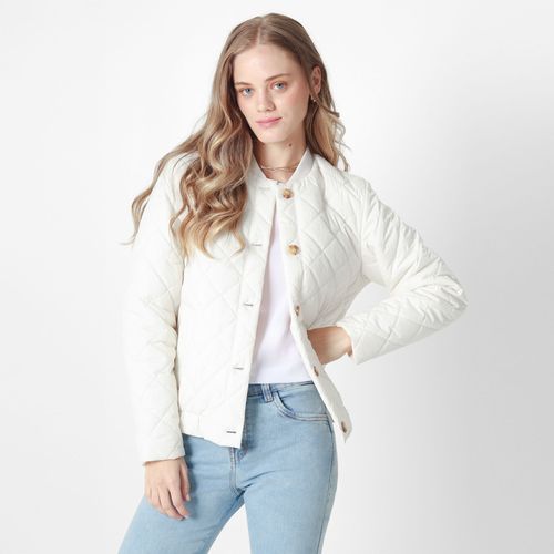 Chaqueta Cuello Alto Manga Larga