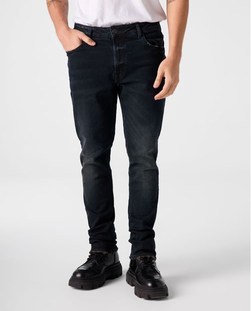 Jean Tapered oscuro para hombre