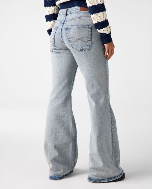 Jean Vintage de bota flare para mujer